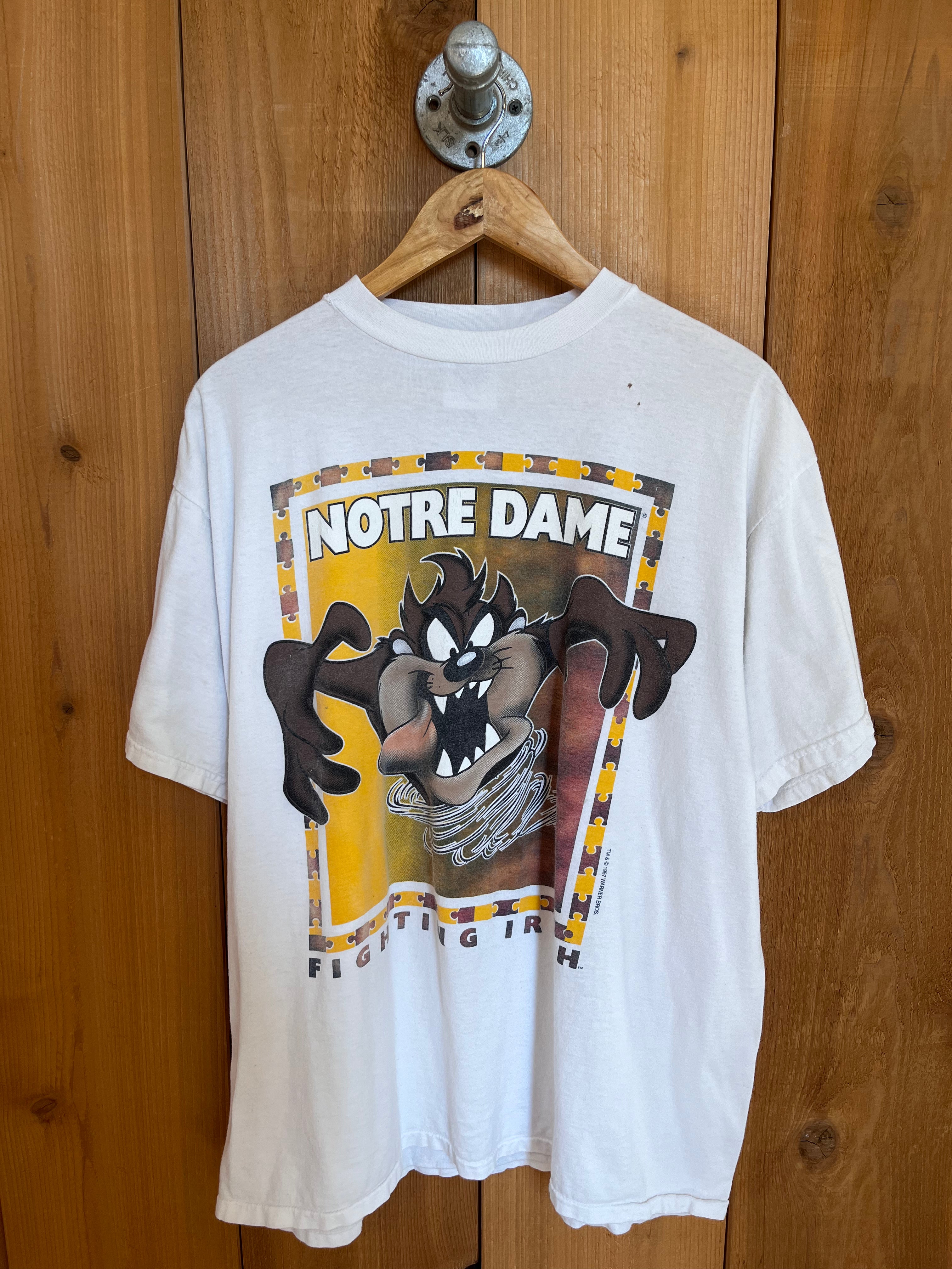 1997 Notre Dame Taz T-Shirt