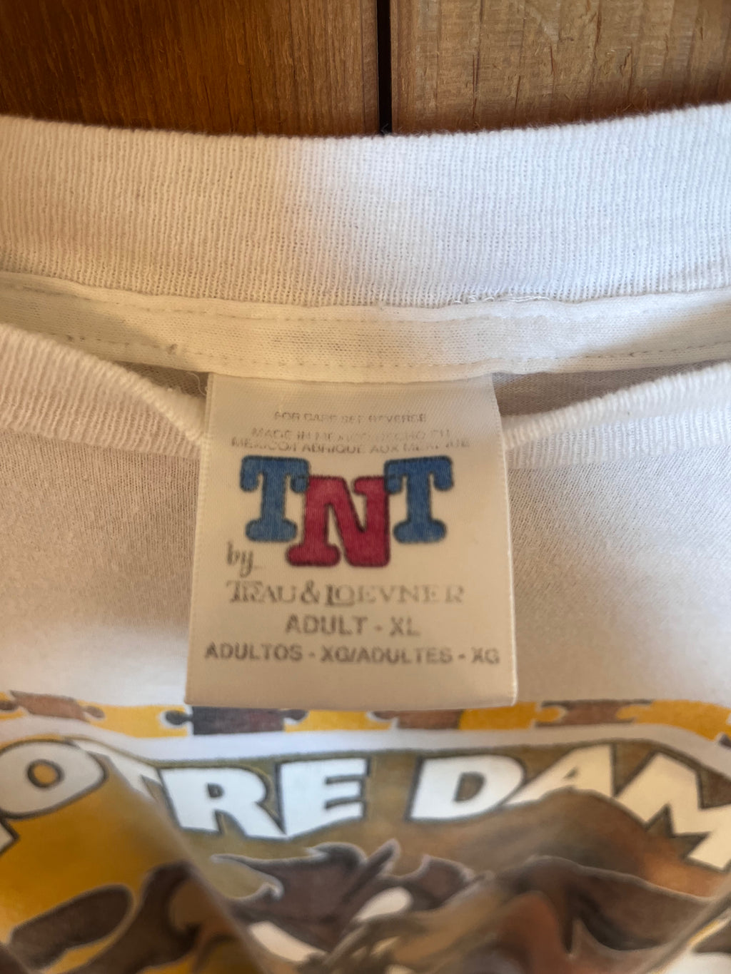 1997 Notre Dame Taz T-Shirt