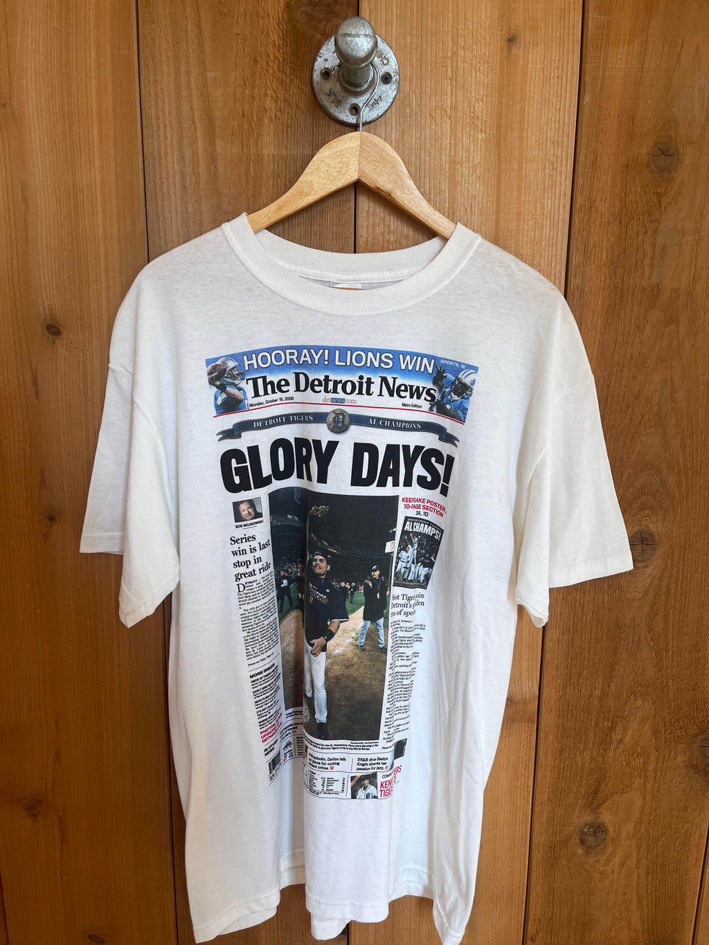 2002 Detroit Tigers Championship T-Shirt