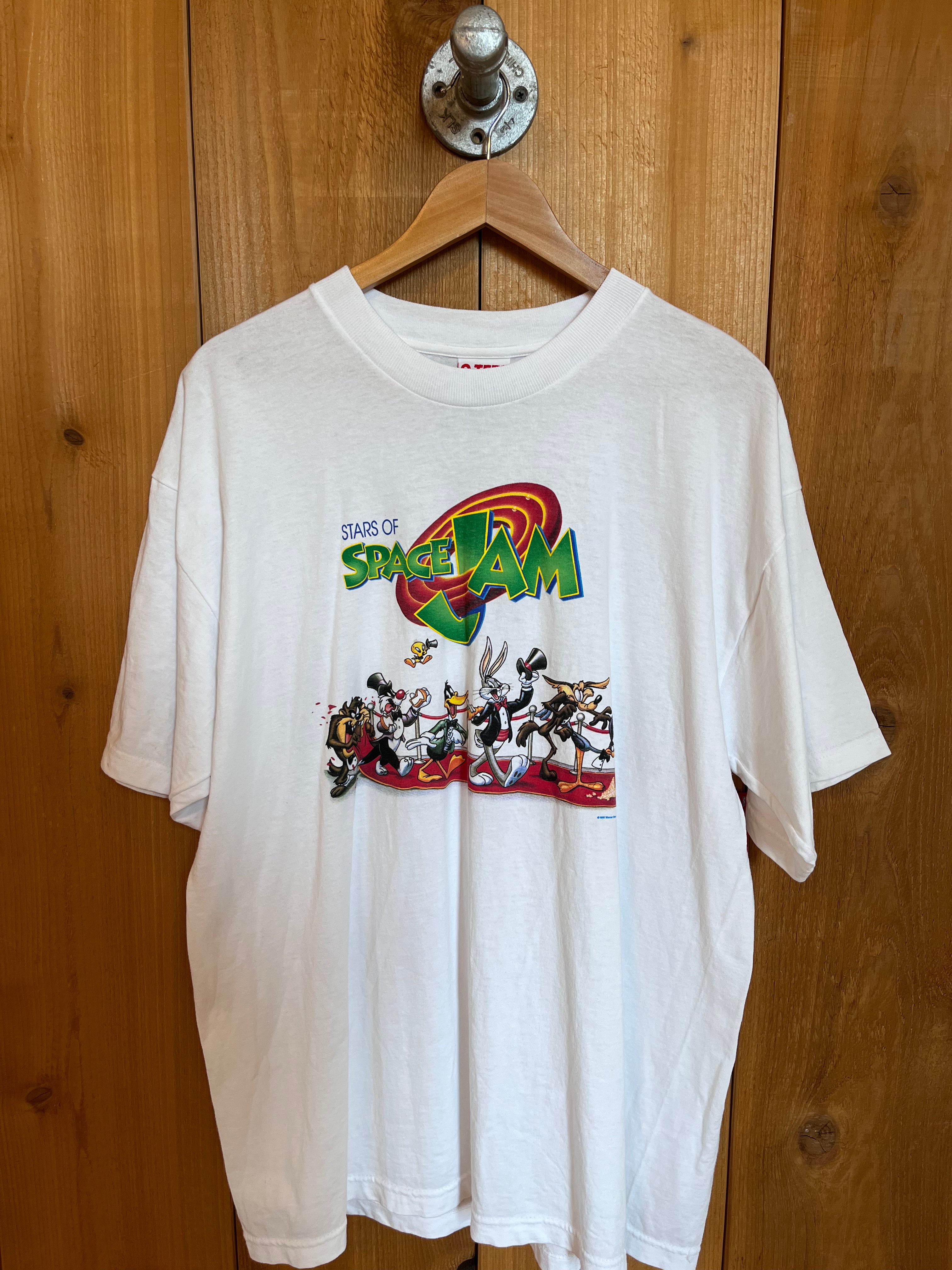 1996 Stars Of Space Jam T-Shirt