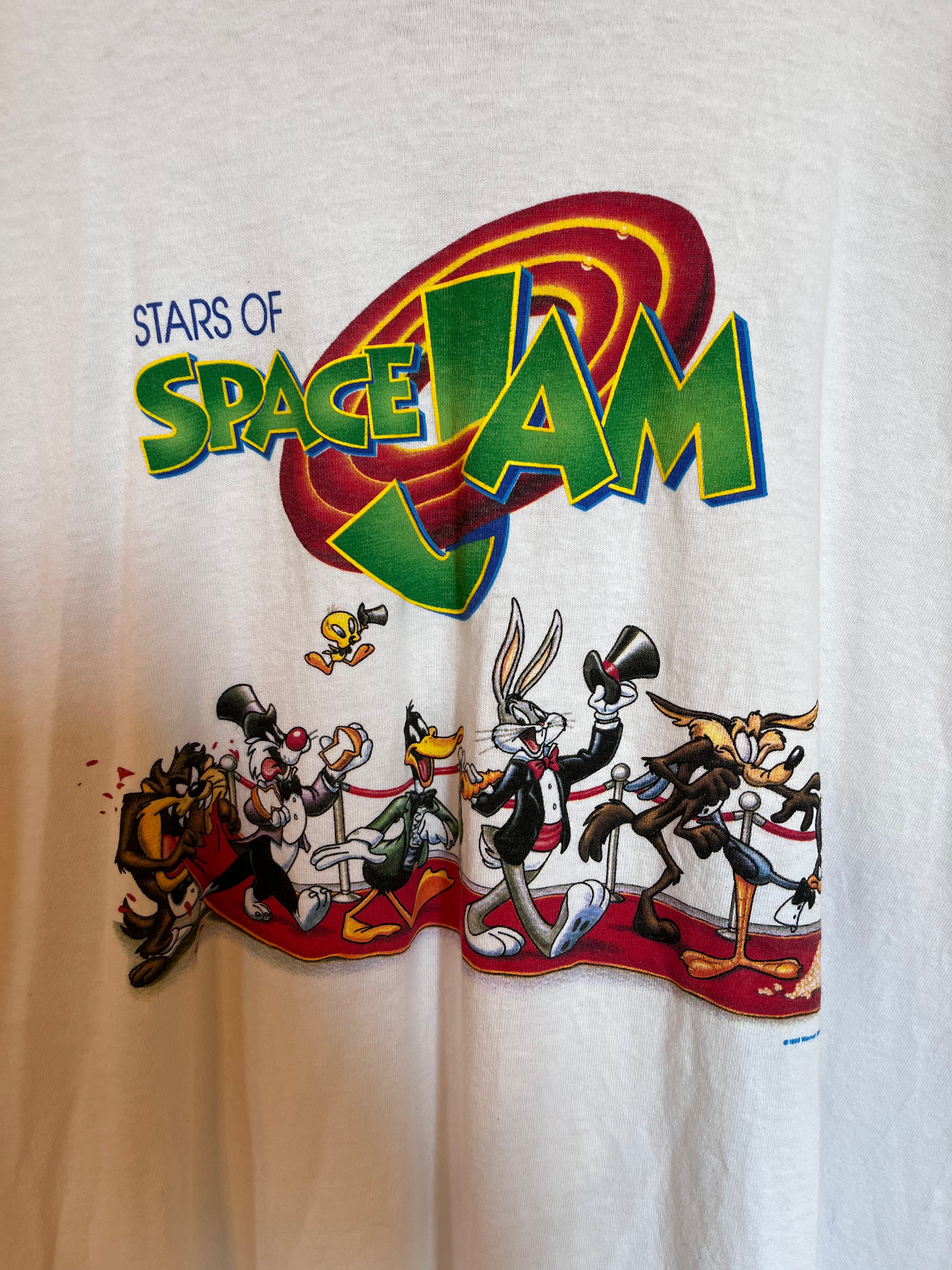 1996 Stars Of Space Jam T-Shirt