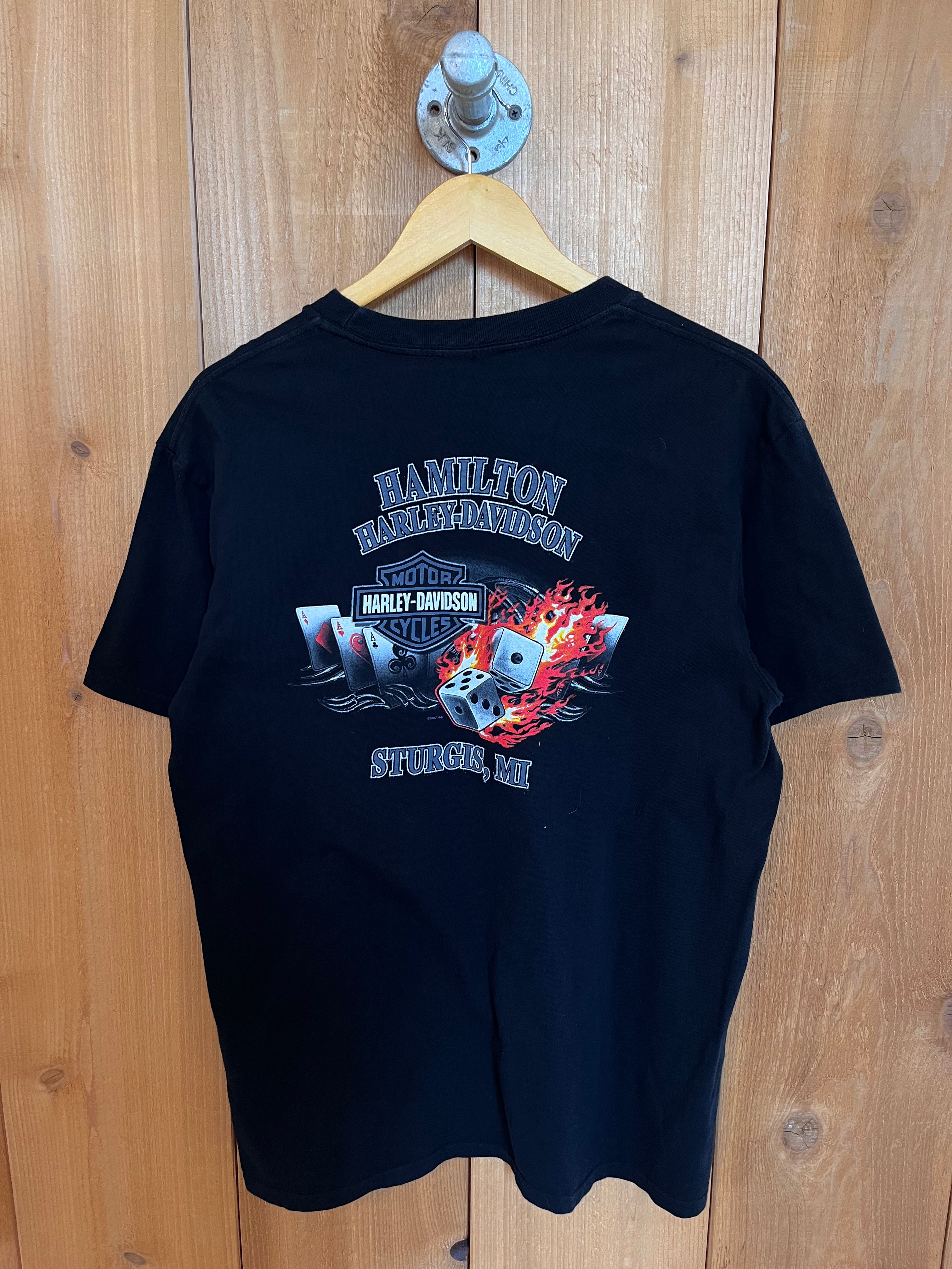 Vintage Bat Wing Harley Davidson T-Shirt