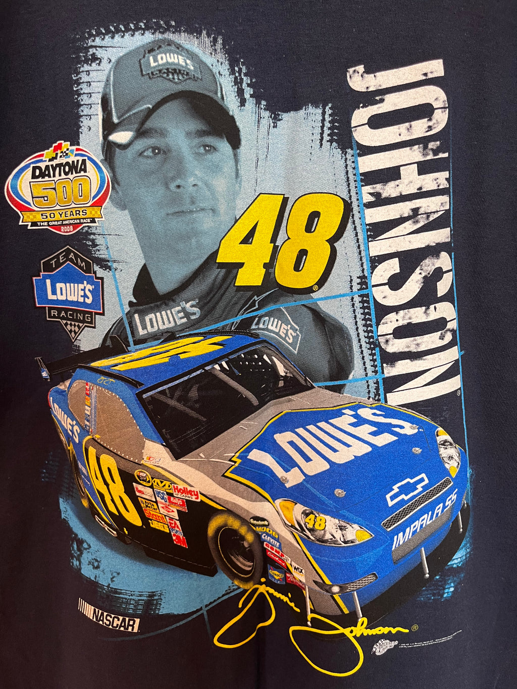 Vintage Jimmie Johnson Nascar T-Shirt