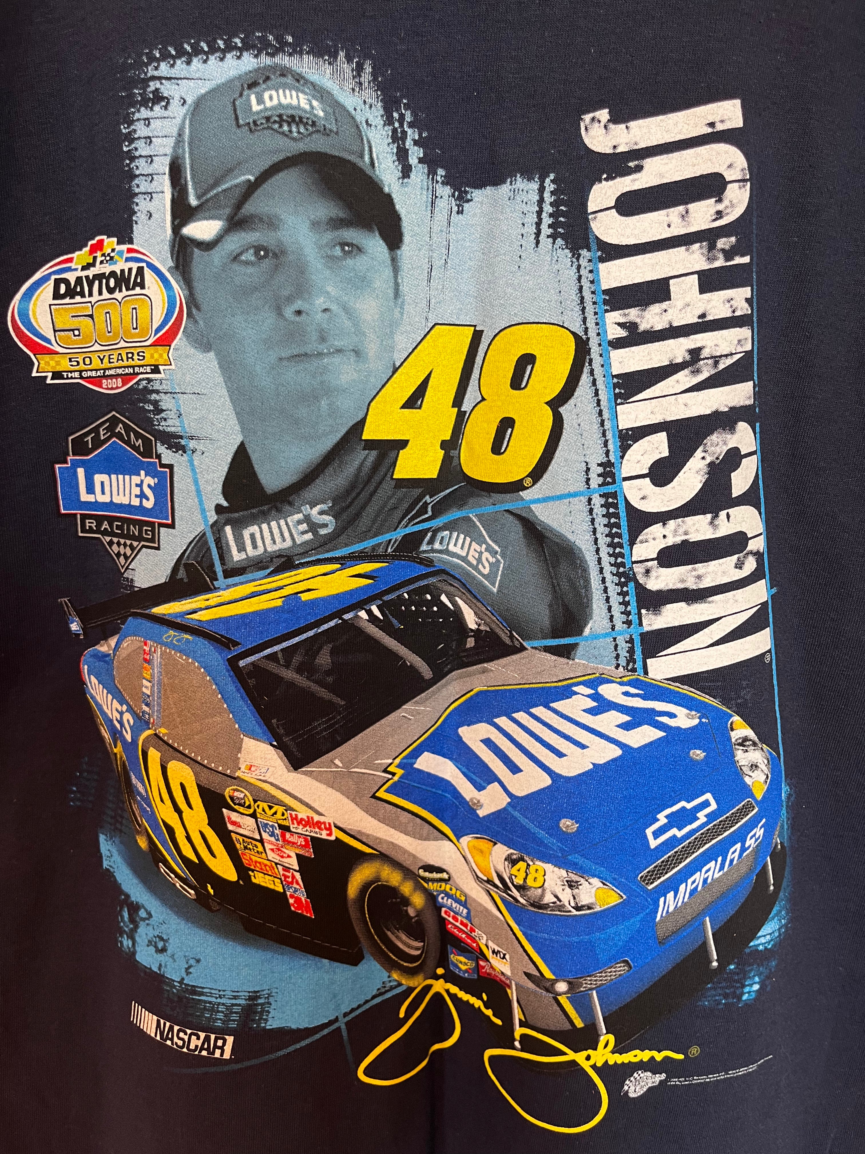 Vintage Jimmie Johnson Nascar T-Shirt