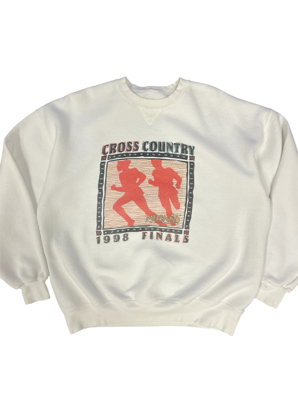 1998 Michigan Cross Country Crewneck